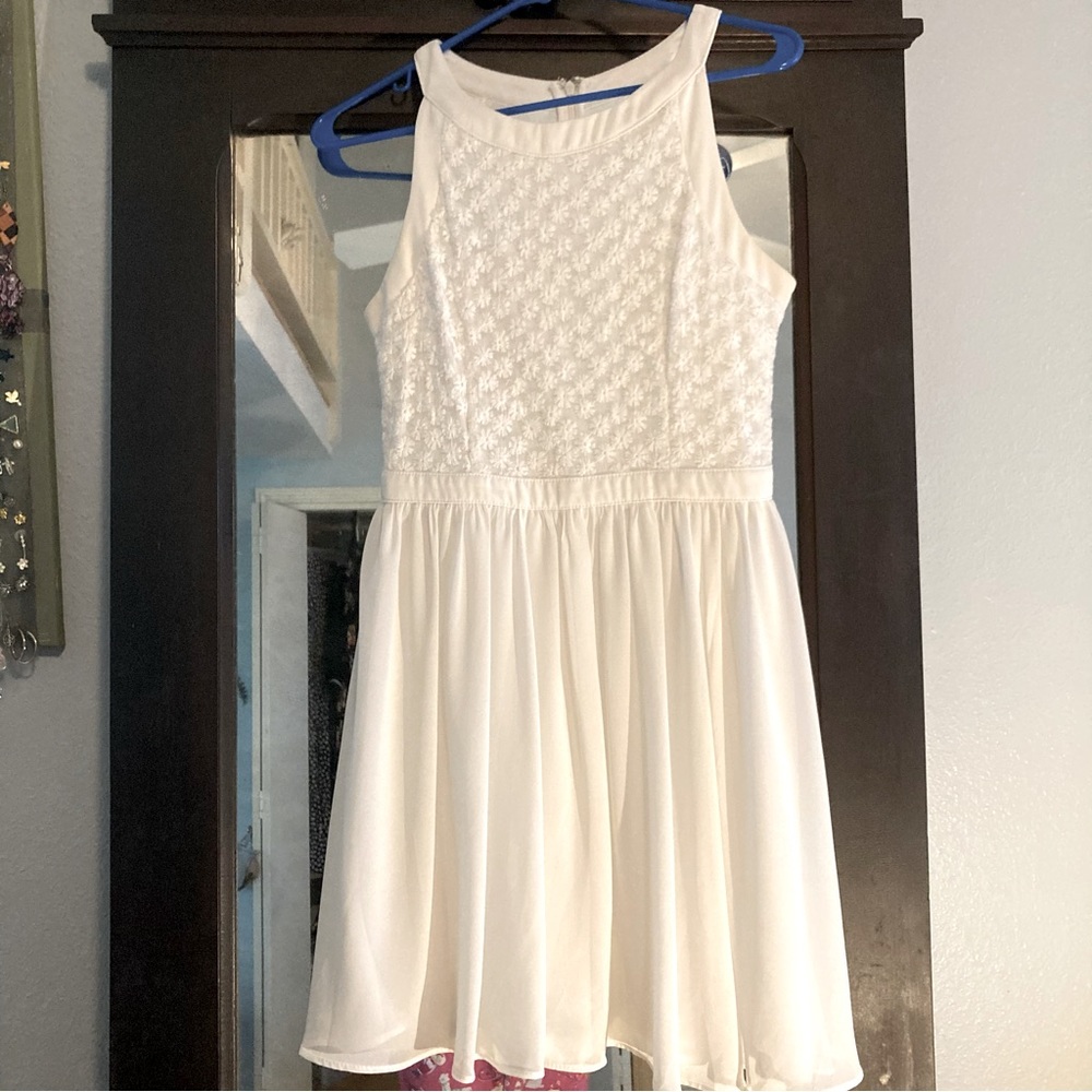 Francesca's White Dress; Small